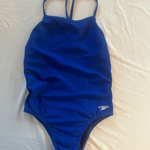 Speedo Royal Blue One-Piece Swimsuit